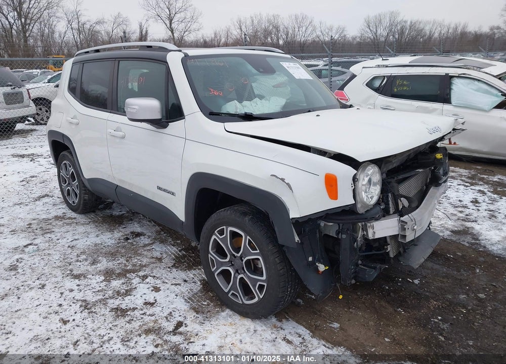 2018 JEEP RENEGADE LIMITED 4X4 VIN: ZACCJBDB2JPG95921