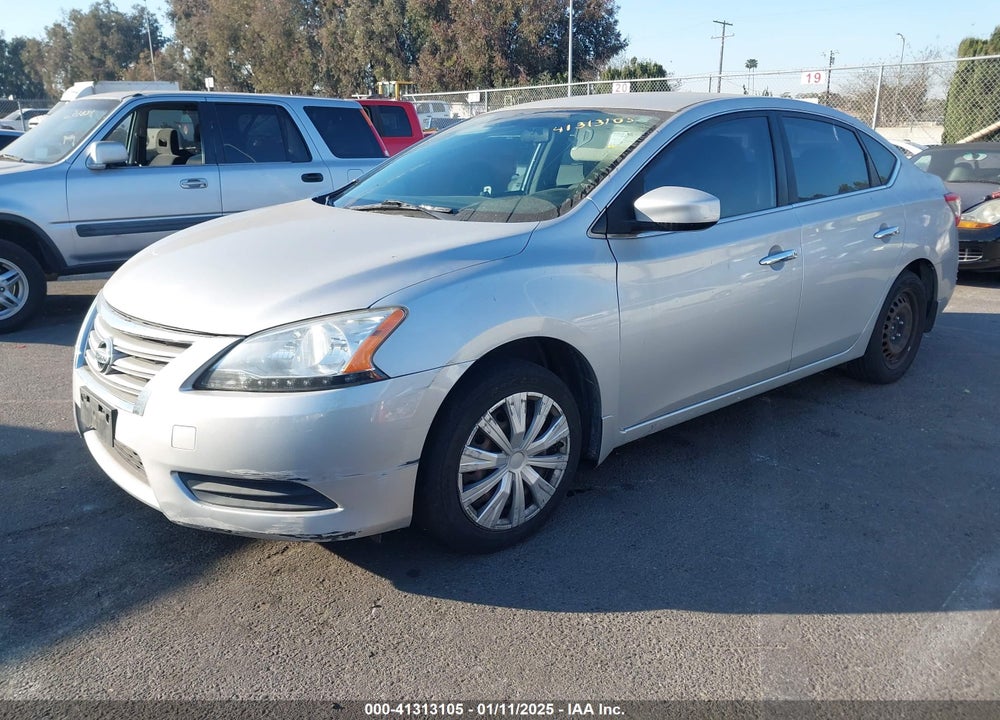 2013 NISSAN SENTRA VIN: 3N1AB7AP7DL789651