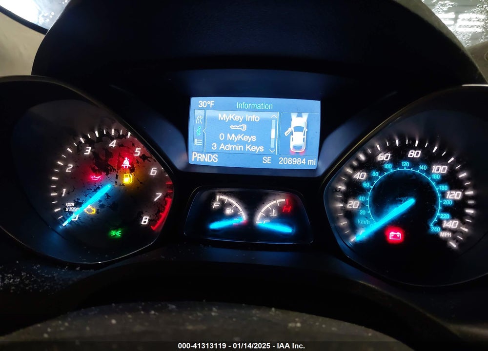 2013 FORD ESCAPE SE VIN: 1FMCU0GX8DUC85156