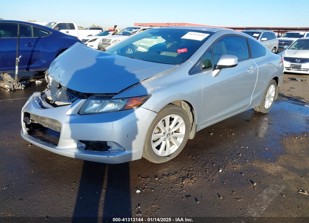2012 HONDA CIVIC CPE VIN: 2HGFG3B83CH512914