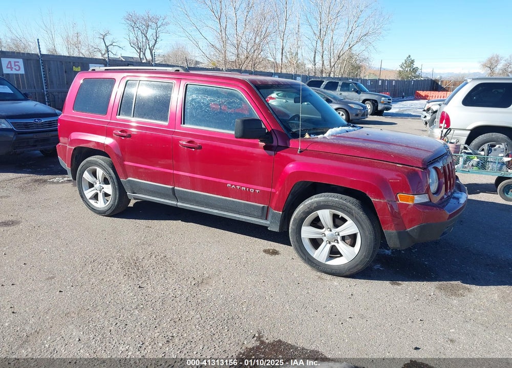 2012 JEEP PATRIOT SPORT VIN: 1C4NJPBB1CD719314