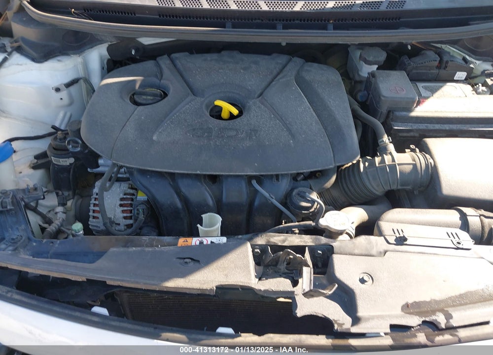 2016 KIA FORTE VIN: KNAFX5A84G5527704