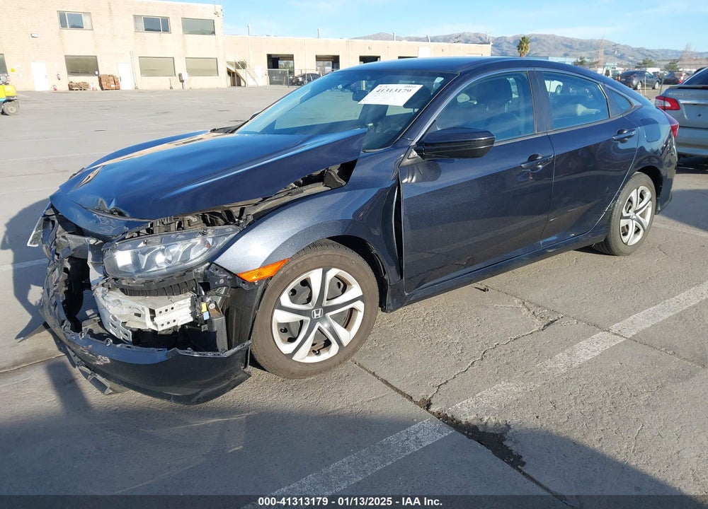 2017 HONDA CIVIC VIN: 2HGFC2F57HH572711