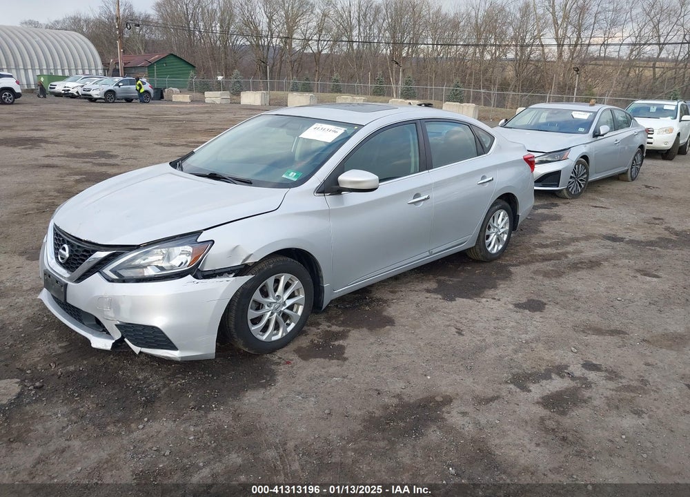 2018 NISSAN SENTRA SV VIN: 3N1AB7AP5JY275909