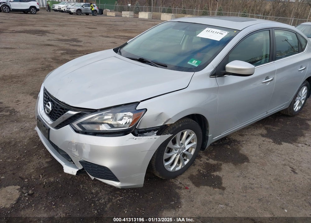 2018 NISSAN SENTRA SV VIN: 3N1AB7AP5JY275909