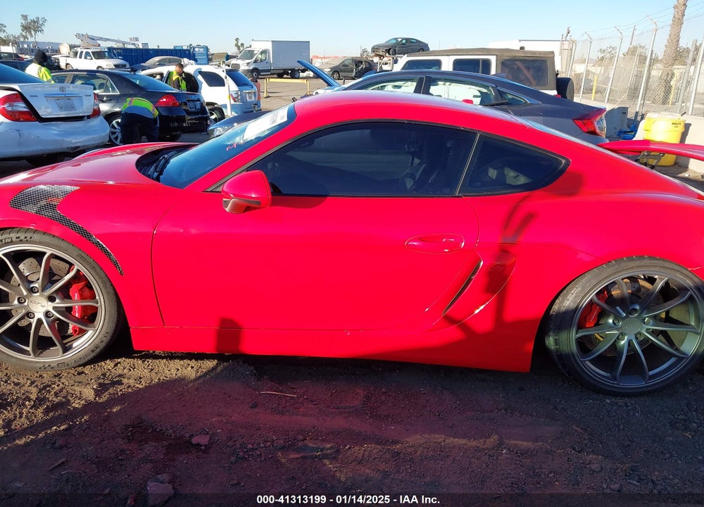 2016 PORSCHE CAYMAN VIN: WP0AC2A84GK191352