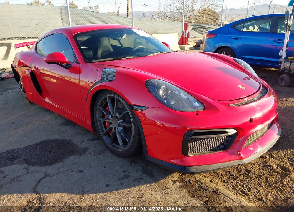 2016 PORSCHE CAYMAN VIN: WP0AC2A84GK191352
