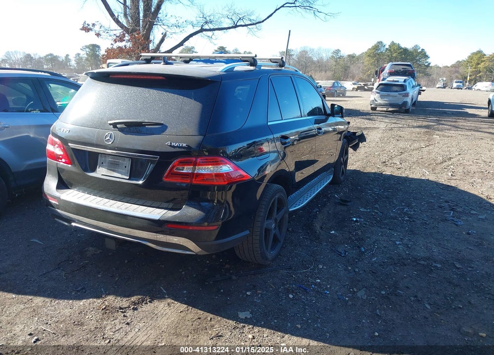 2014 MERCEDES-BENZ ML 350 4MATIC VIN: 4JGDA5HB8EA344559
