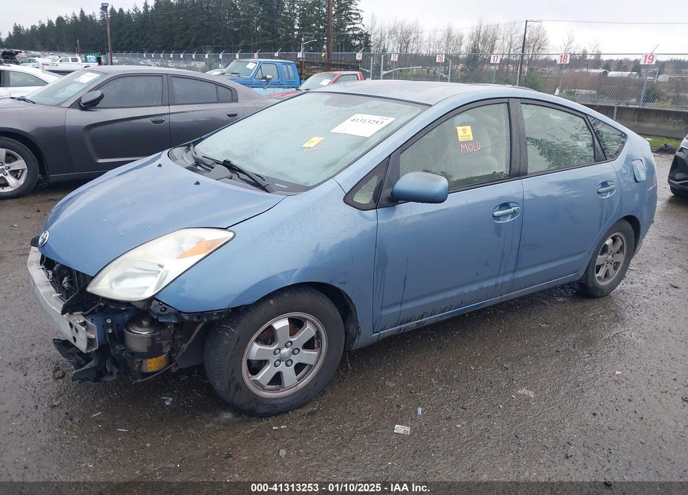 2005 TOYOTA PRIUS VIN: JTDKB20U857035479