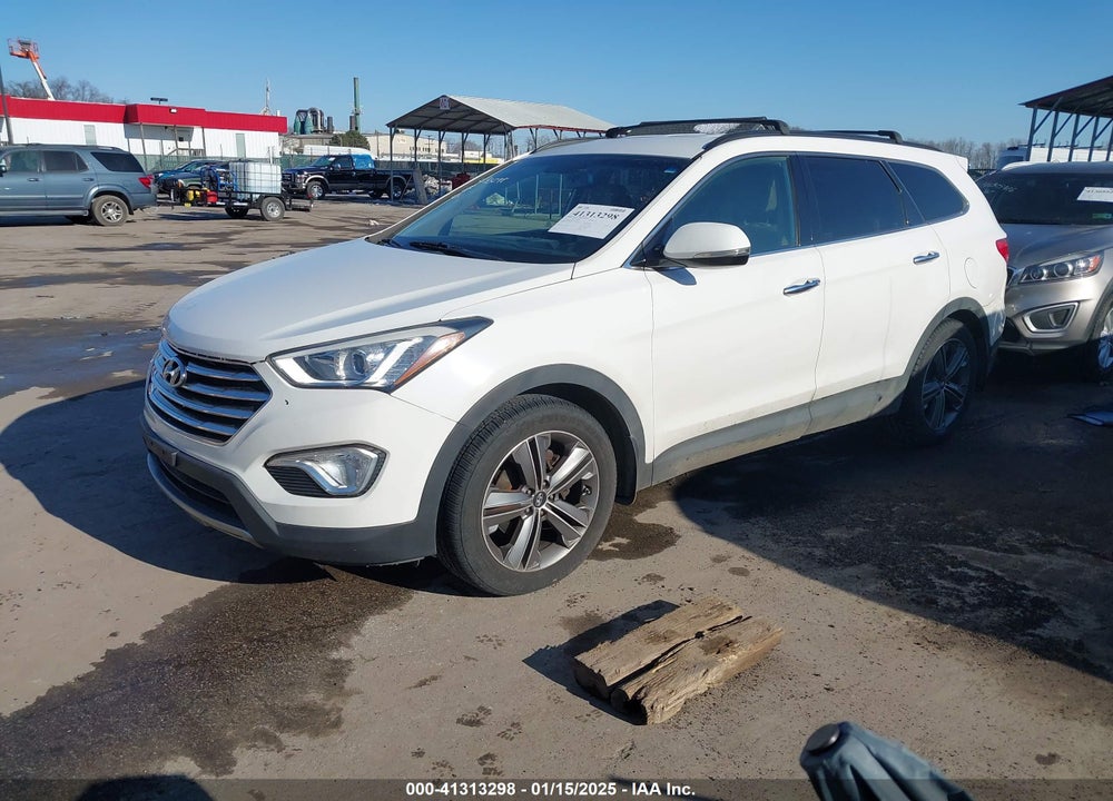 2015 HYUNDAI SANTA FE GLS VIN: KM8SNDHF7FU110339
