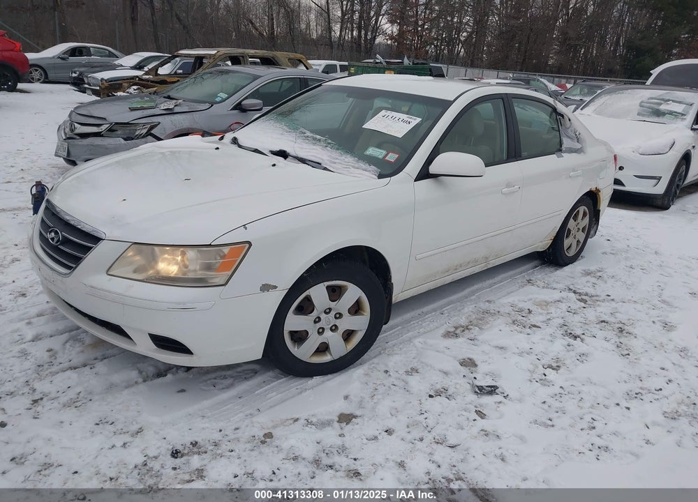 2009 HYUNDAI SONATA GLS VIN: 5NPET46C39H554283