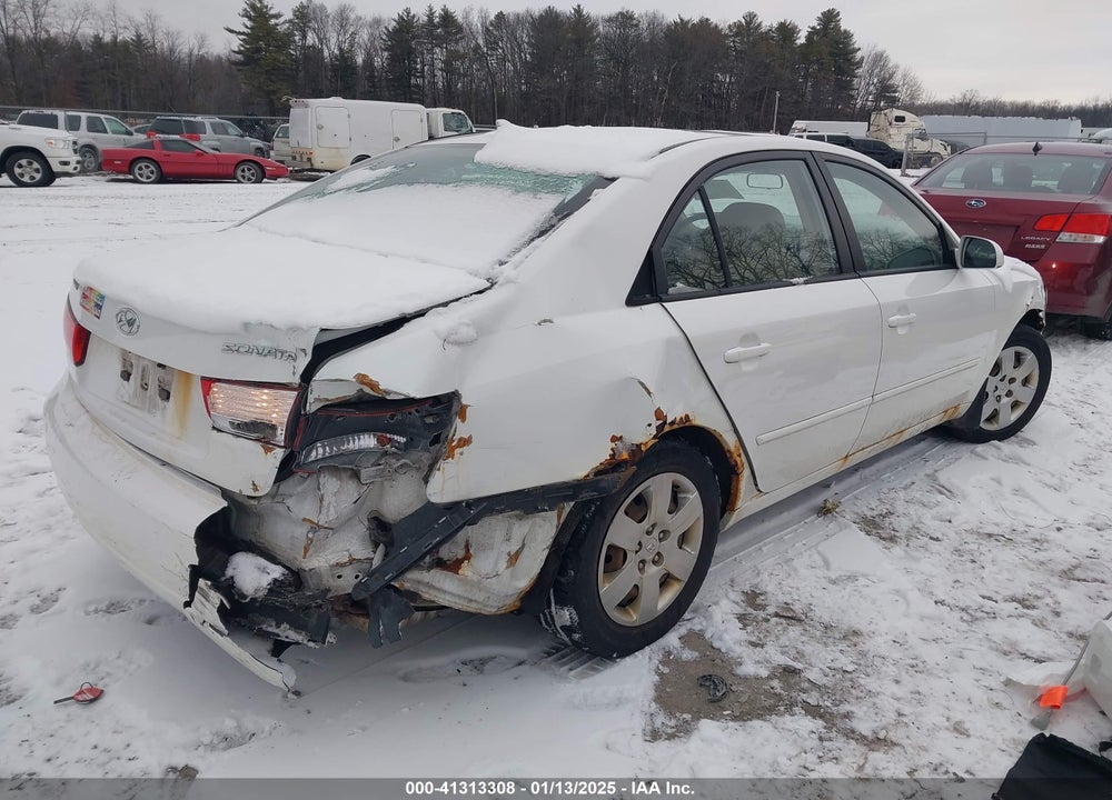 2009 HYUNDAI SONATA GLS VIN: 5NPET46C39H554283