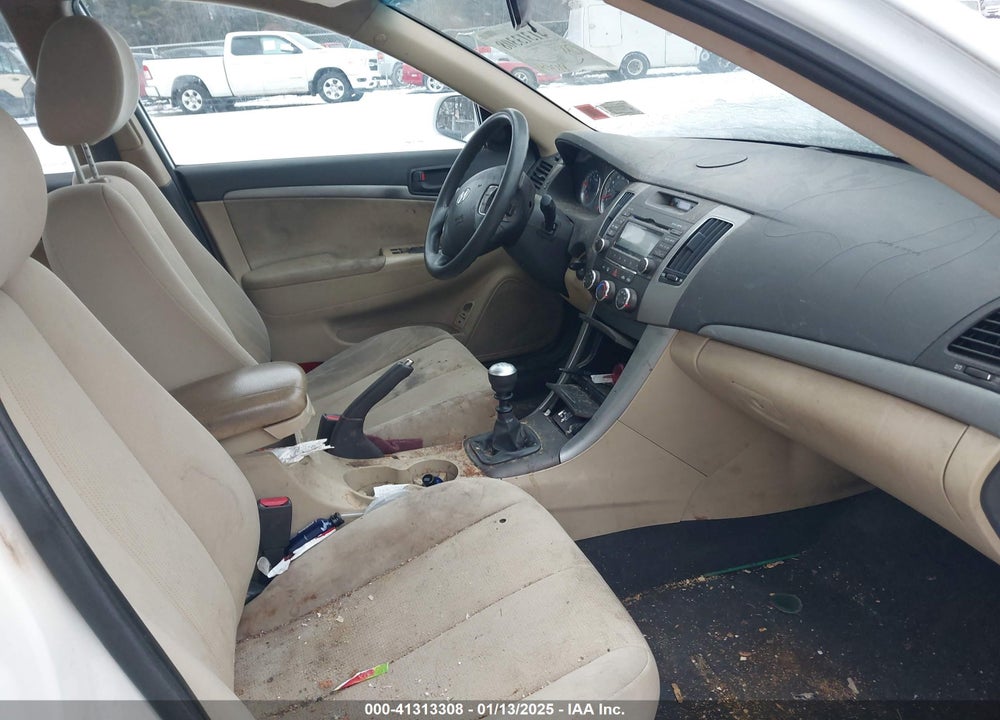 2009 HYUNDAI SONATA GLS VIN: 5NPET46C39H554283