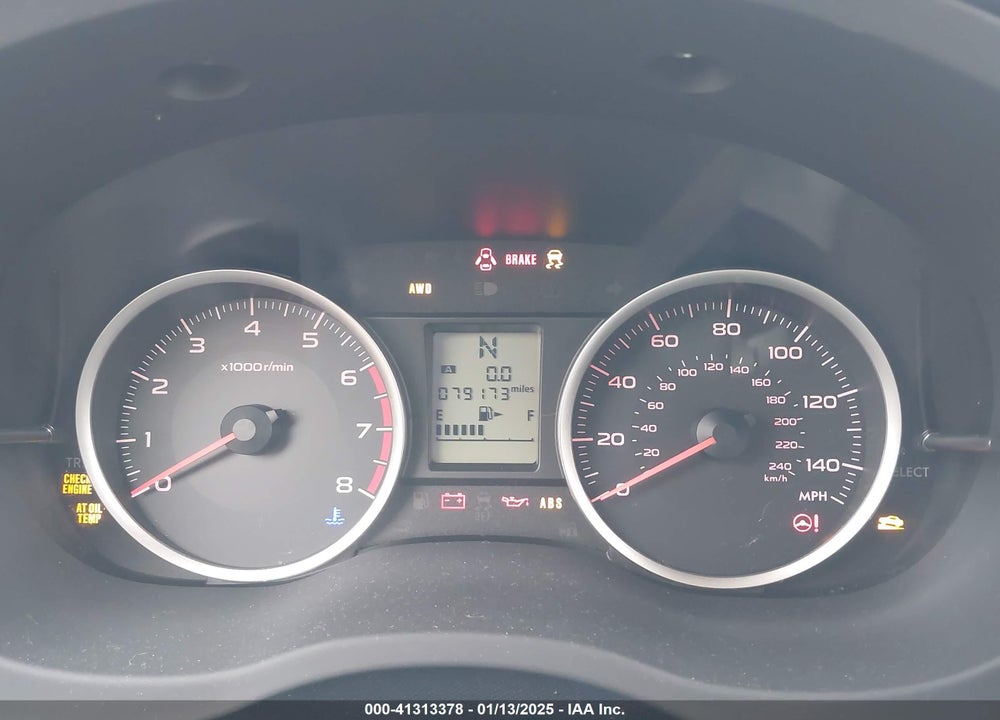 2014 SUBARU FORESTER 2.5I PREMIUM VIN: JF2SJAEC1EH501617