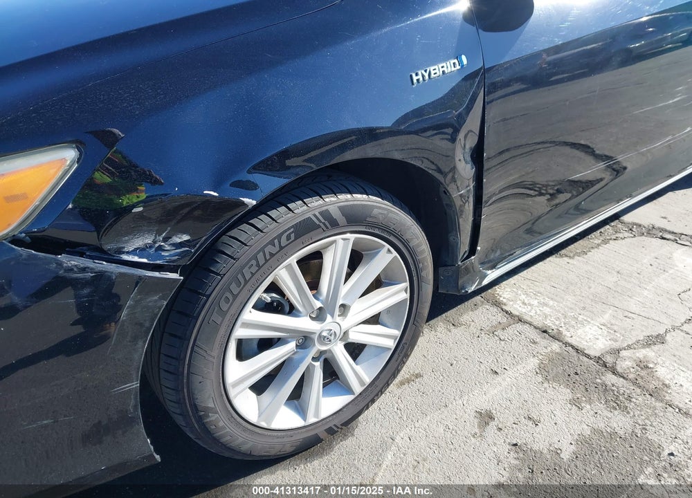 2013 TOYOTA CAMRY HYBRID VIN: 4T1BD1FK1DU088756