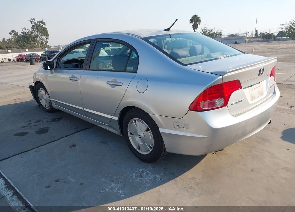 2006 HONDA CIVIC HYBRID VIN: JHMFA36216S013580