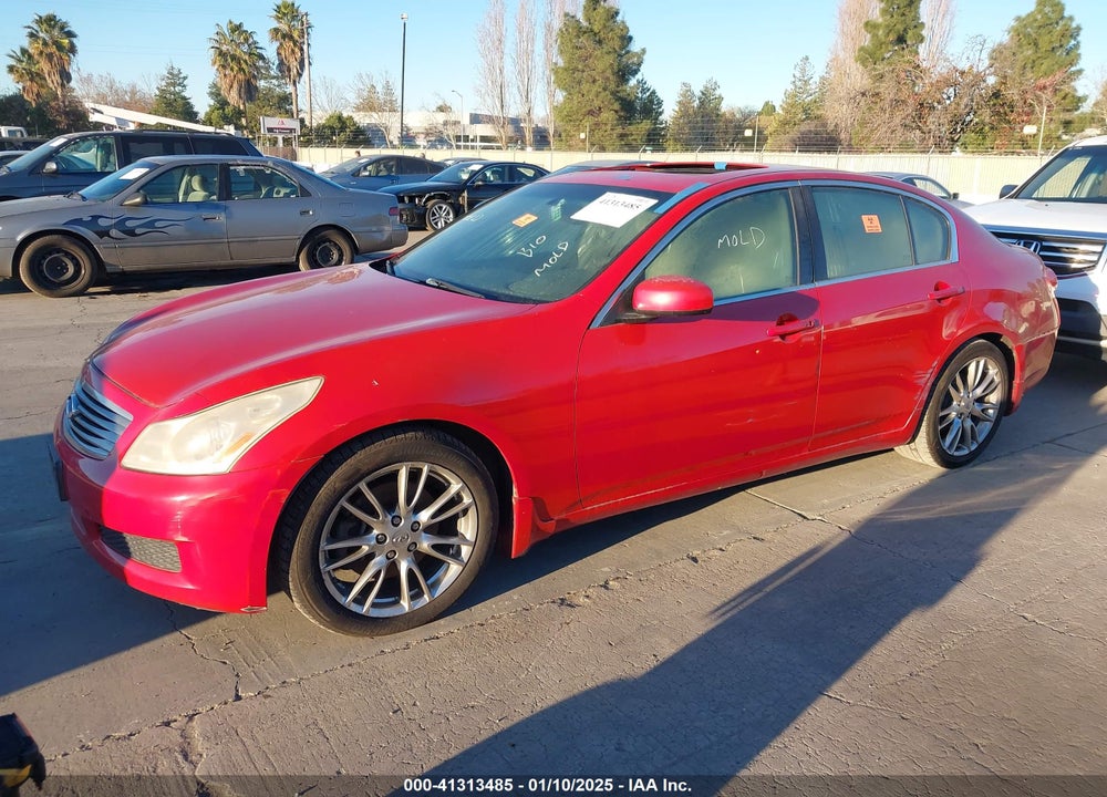 2007 INFINITI G35 JOURNEY VIN: JNKBV61E37M701351