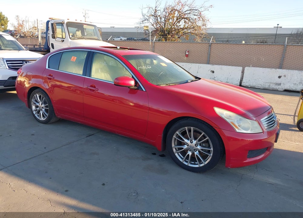 2007 INFINITI G35 JOURNEY VIN: JNKBV61E37M701351