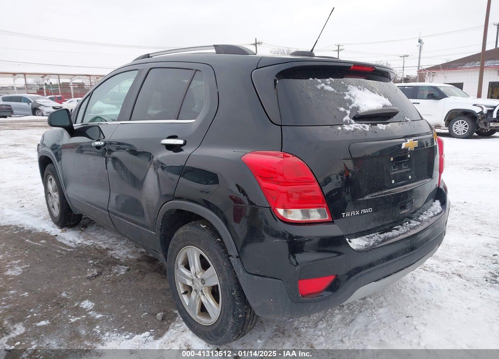 2018 CHEVROLET TRAX LT VIN: 3GNCJPSB3JL412667