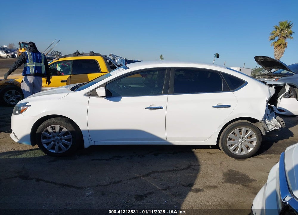 2016 NISSAN SENTRA S VIN: 3N1AB7AP3GY265825