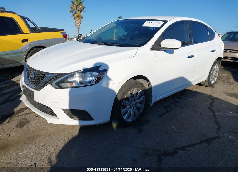 2016 NISSAN SENTRA S VIN: 3N1AB7AP3GY265825