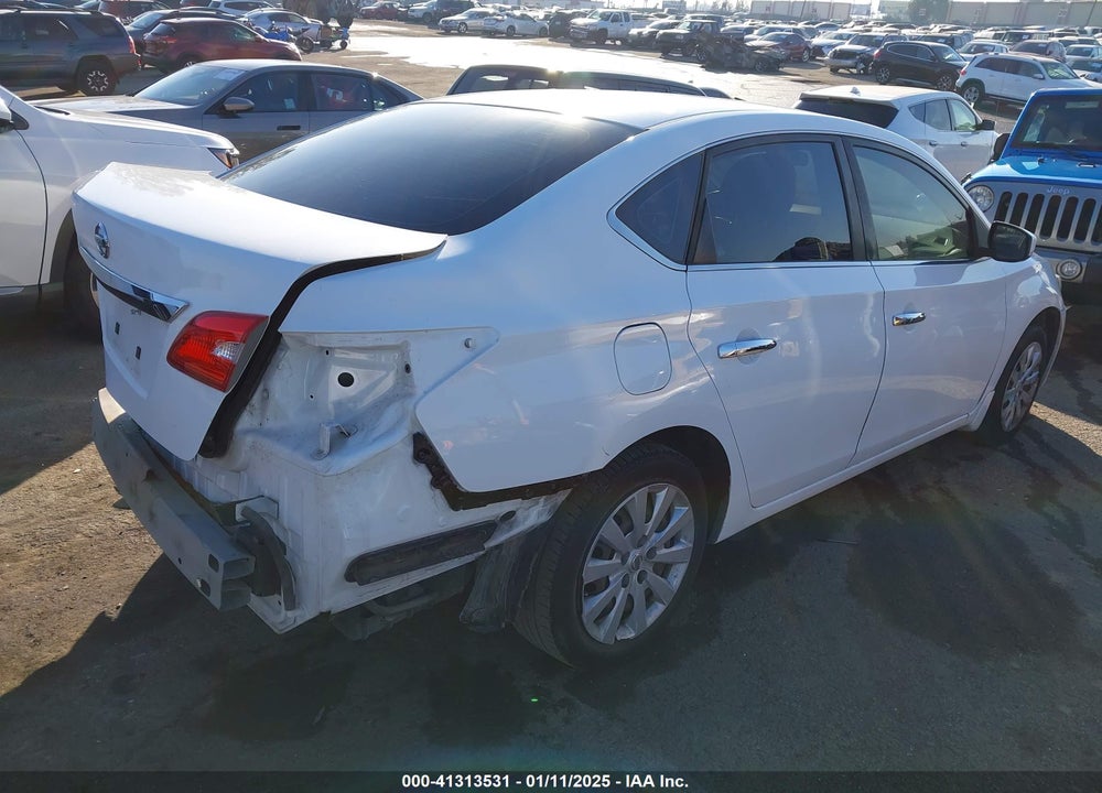 2016 NISSAN SENTRA S VIN: 3N1AB7AP3GY265825