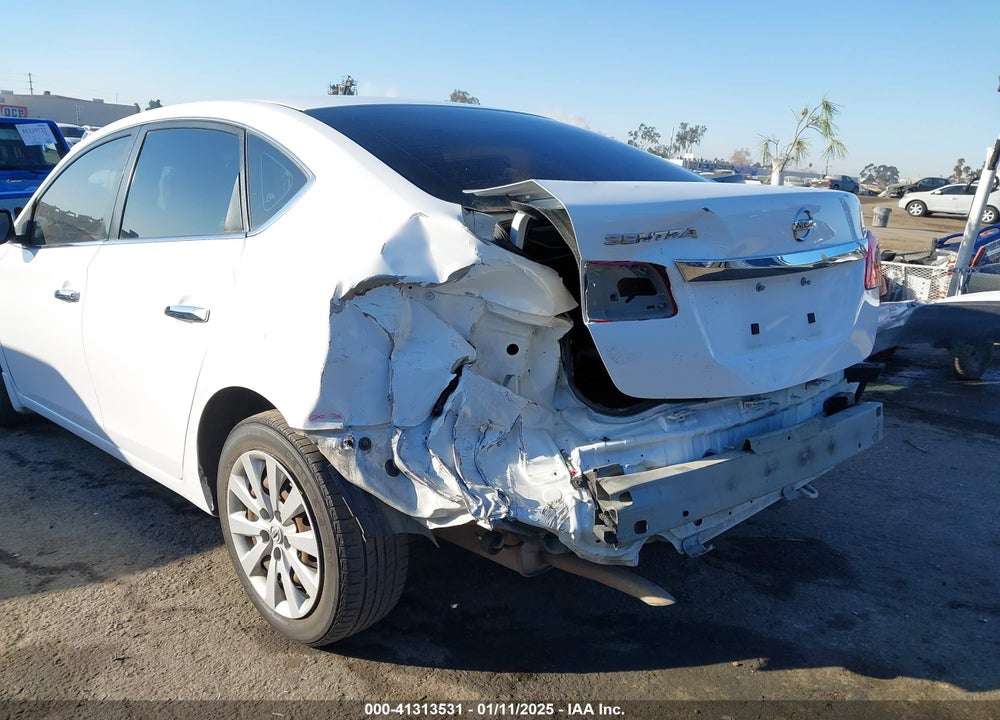 2016 NISSAN SENTRA S VIN: 3N1AB7AP3GY265825