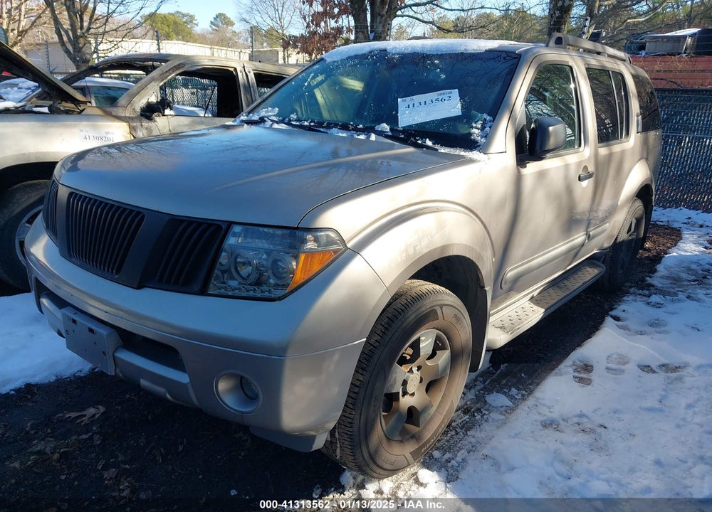 2006 NISSAN PATHFINDER S VIN: 5N1AR18U46C672069