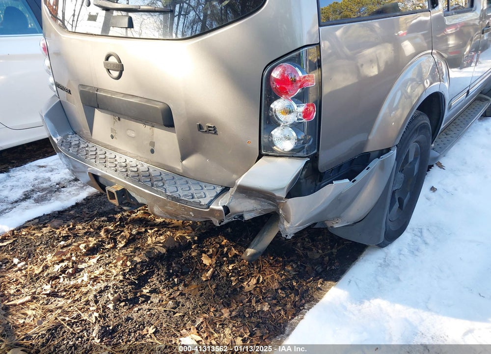2006 NISSAN PATHFINDER S VIN: 5N1AR18U46C672069