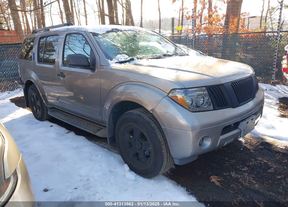 2006 NISSAN PATHFINDER S VIN: 5N1AR18U46C672069