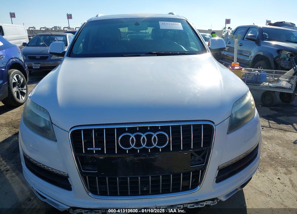 2013 AUDI Q7 3.0T PREMIUM VIN: WA1LGAFE9DD003652