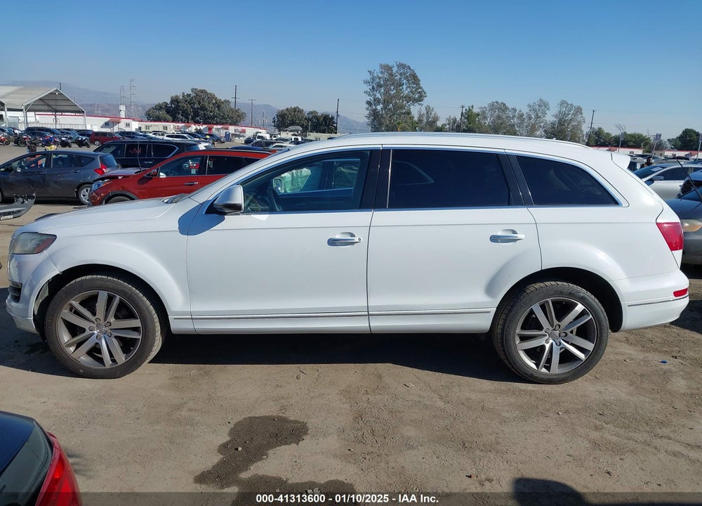 2013 AUDI Q7 3.0T PREMIUM VIN: WA1LGAFE9DD003652