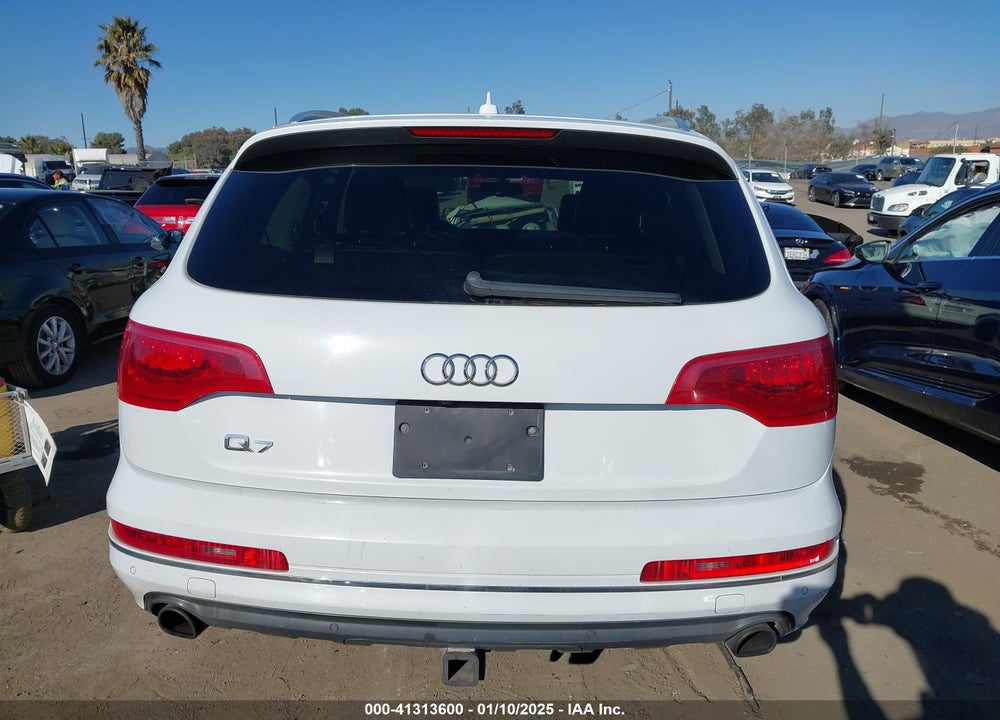 2013 AUDI Q7 3.0T PREMIUM VIN: WA1LGAFE9DD003652