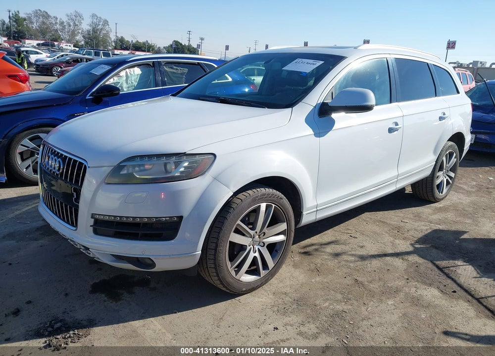 2013 AUDI Q7 3.0T PREMIUM VIN: WA1LGAFE9DD003652