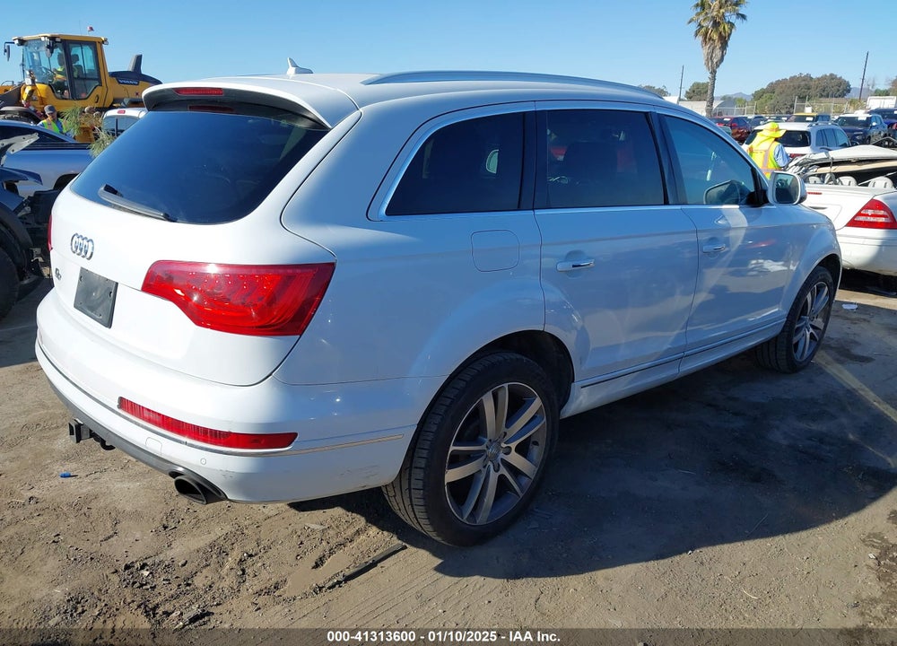 2013 AUDI Q7 3.0T PREMIUM VIN: WA1LGAFE9DD003652