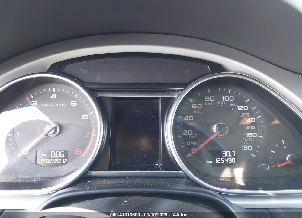 2013 AUDI Q7 3.0T PREMIUM VIN: WA1LGAFE9DD003652
