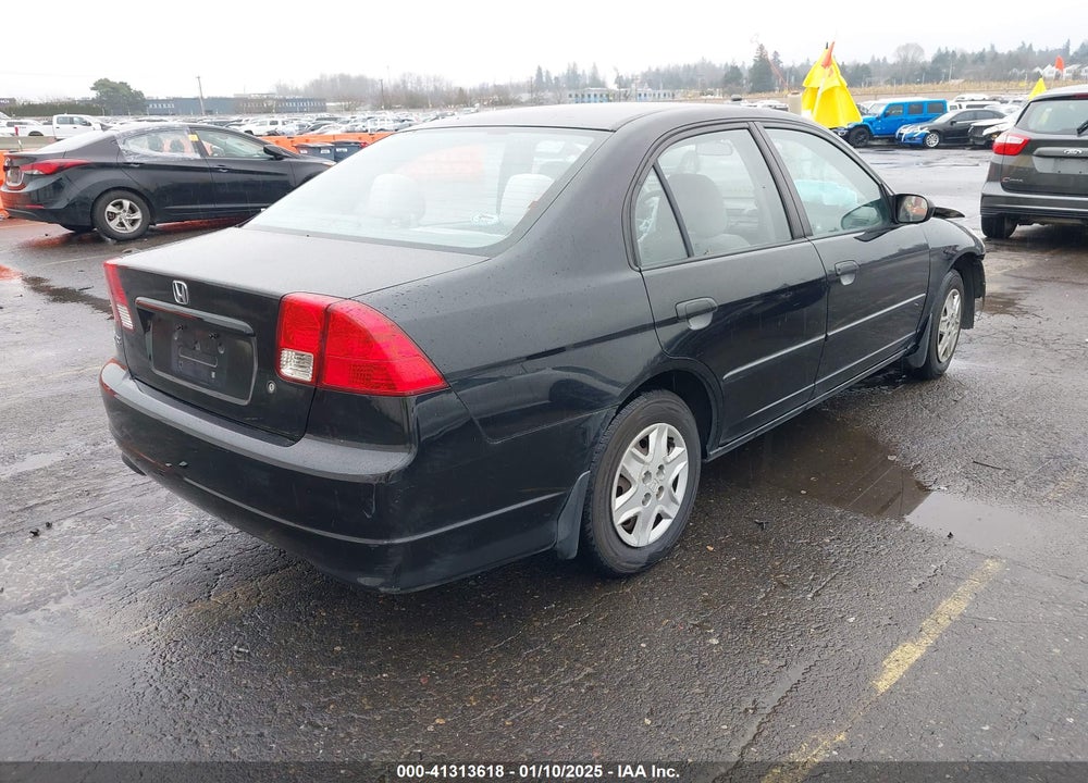 2005 HONDA CIVIC VP VIN: 2HGES16345H572023