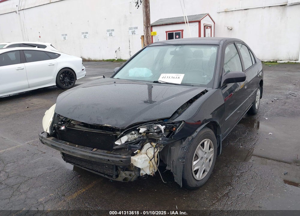 2005 HONDA CIVIC VP VIN: 2HGES16345H572023