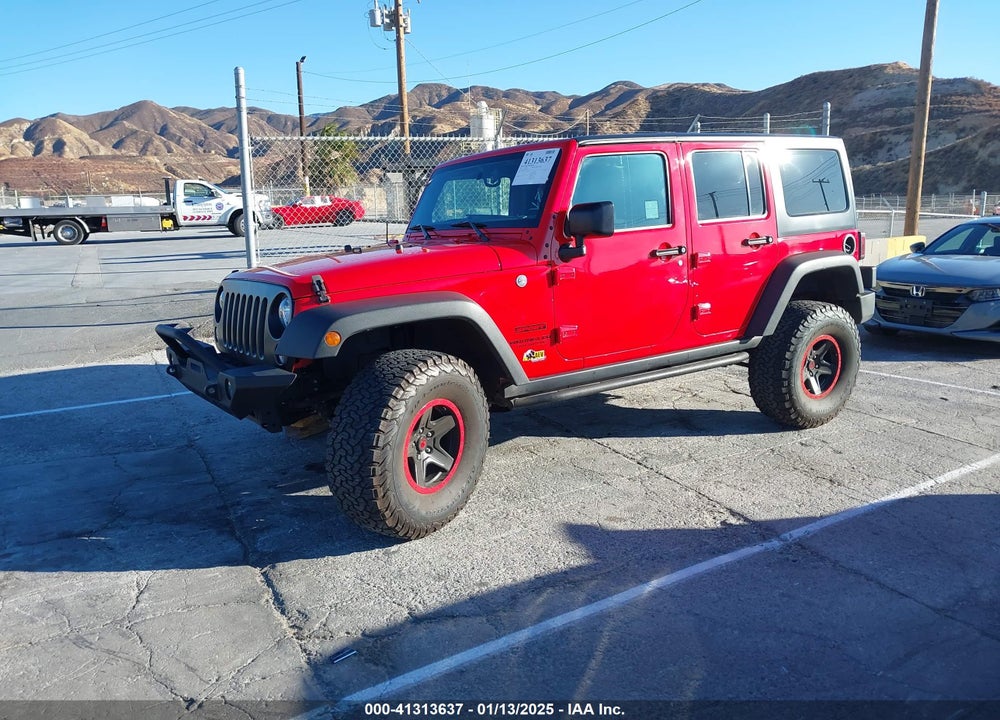 2017 JEEP WRANGLER UNLIMITED SPORT 4X4 VIN: 1C4BJWDG5HL555925