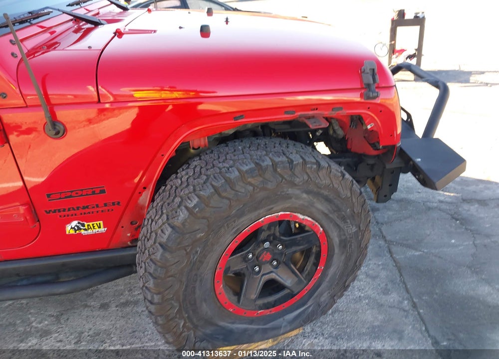 2017 JEEP WRANGLER UNLIMITED SPORT 4X4 VIN: 1C4BJWDG5HL555925