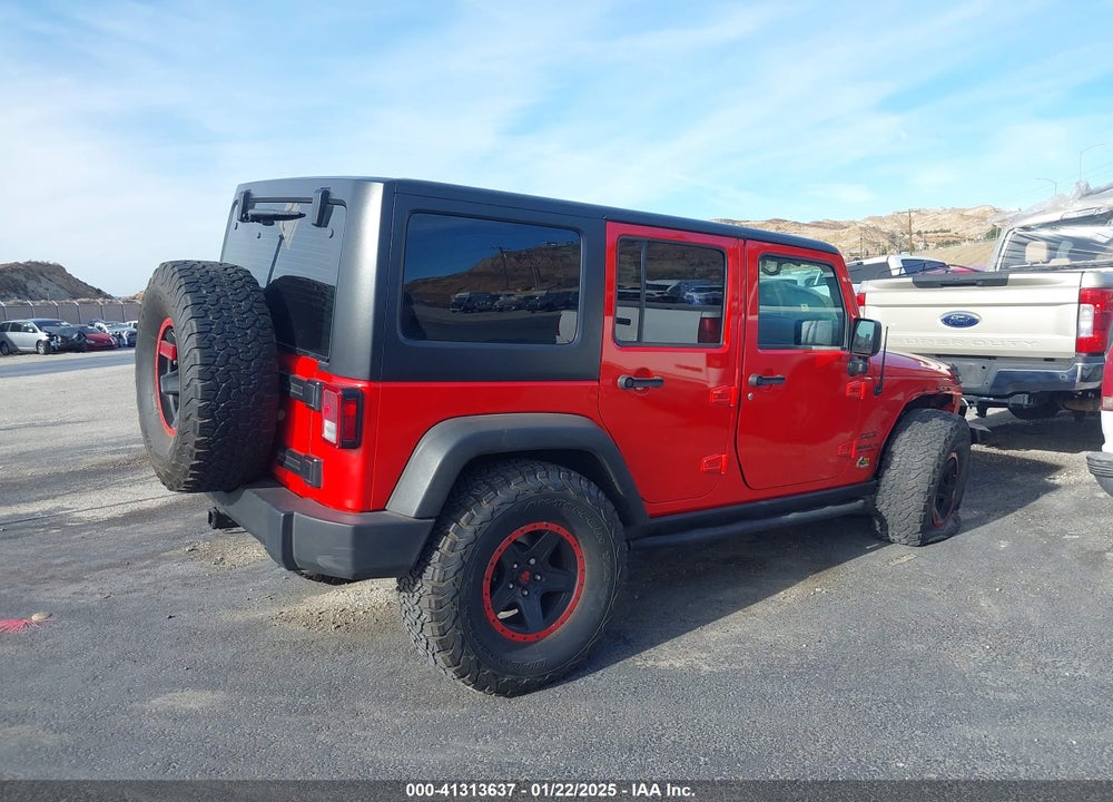 2017 JEEP WRANGLER UNLIMITED SPORT 4X4 VIN: 1C4BJWDG5HL555925