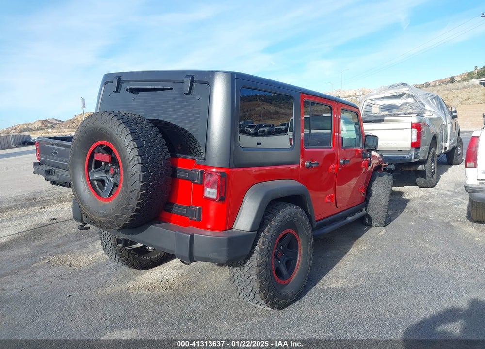 2017 JEEP WRANGLER UNLIMITED SPORT 4X4 VIN: 1C4BJWDG5HL555925