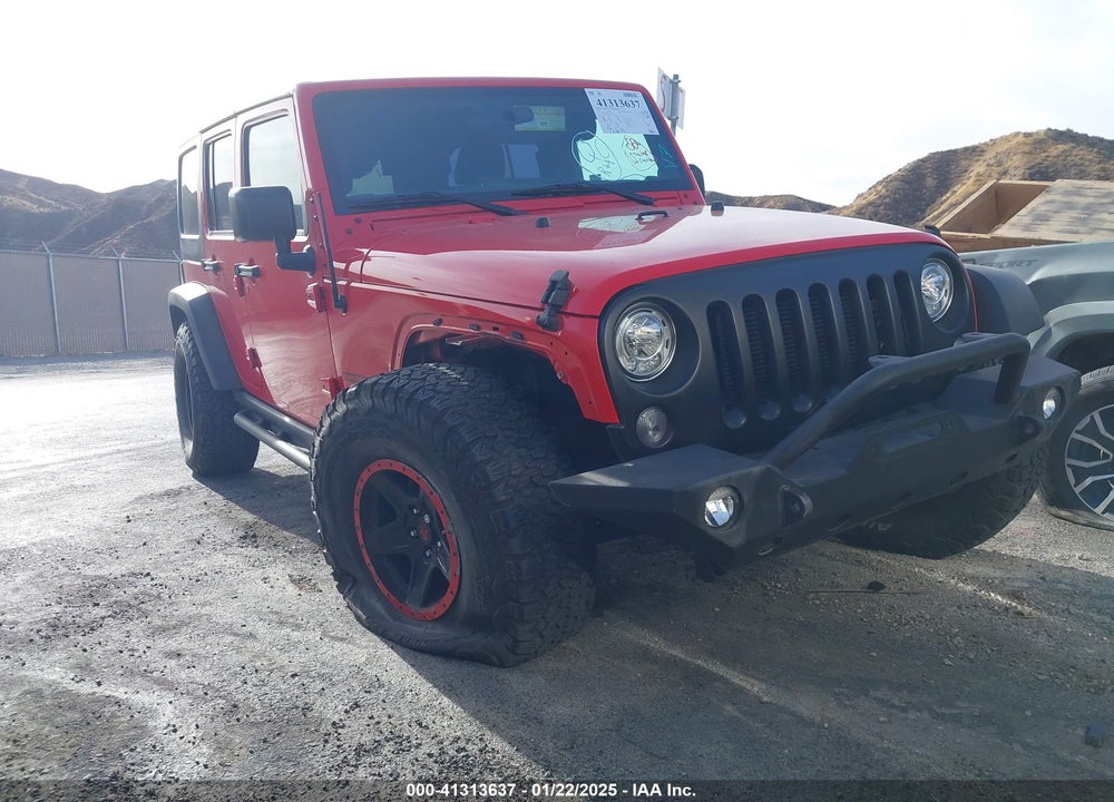 2017 JEEP WRANGLER UNLIMITED SPORT 4X4 VIN: 1C4BJWDG5HL555925