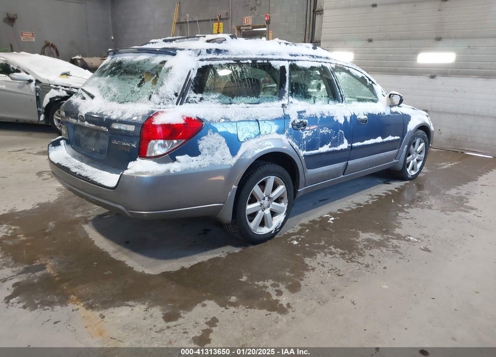 2008 SUBARU OUTBACK VIN: 4S4BP61CX87344806