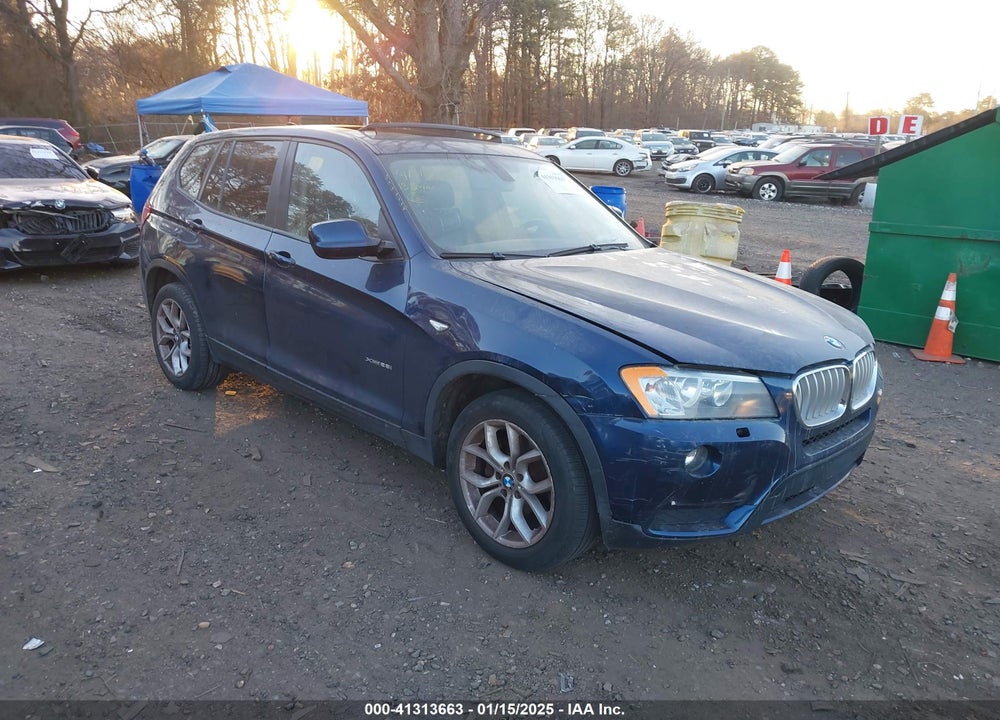 2013 BMW X3 XDRIVE28I VIN: 5UXWX9C56D0A31097