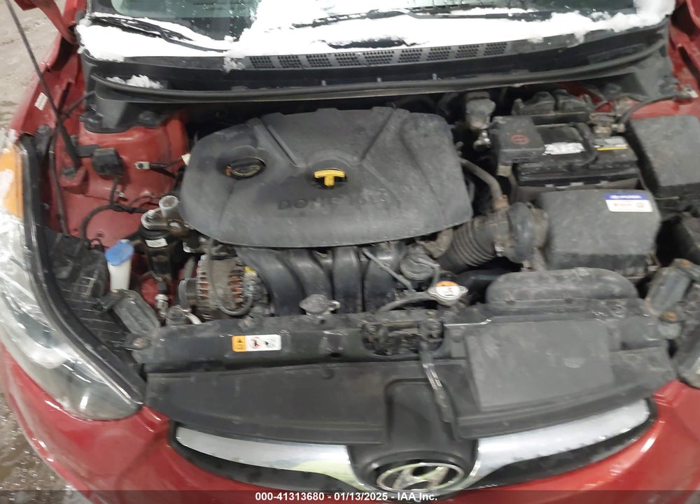 2013 HYUNDAI ELANTRA VIN: KMHDH4AE8DU634016