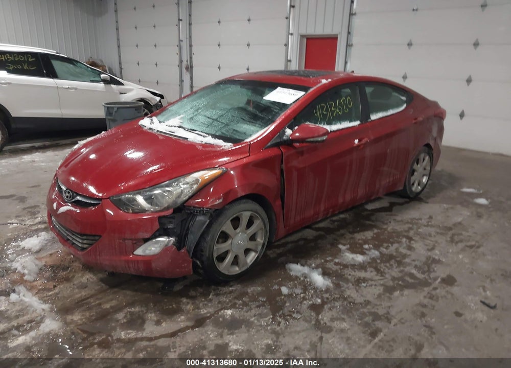 2013 HYUNDAI ELANTRA VIN: KMHDH4AE8DU634016