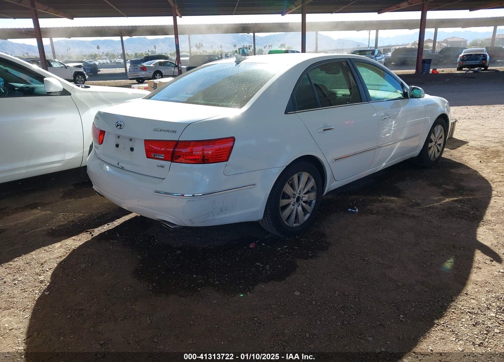2009 HYUNDAI SONATA LIMITED V6 VIN: 5NPEU46F29H466316