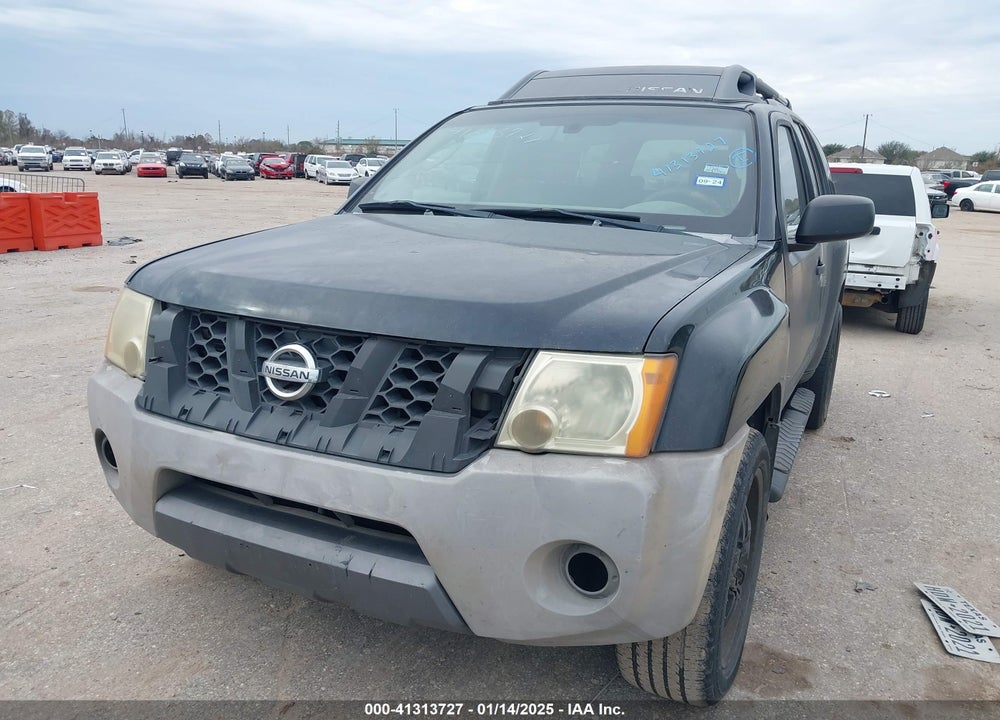 2008 NISSAN XTERRA S VIN: 5N1AN08U58C502599