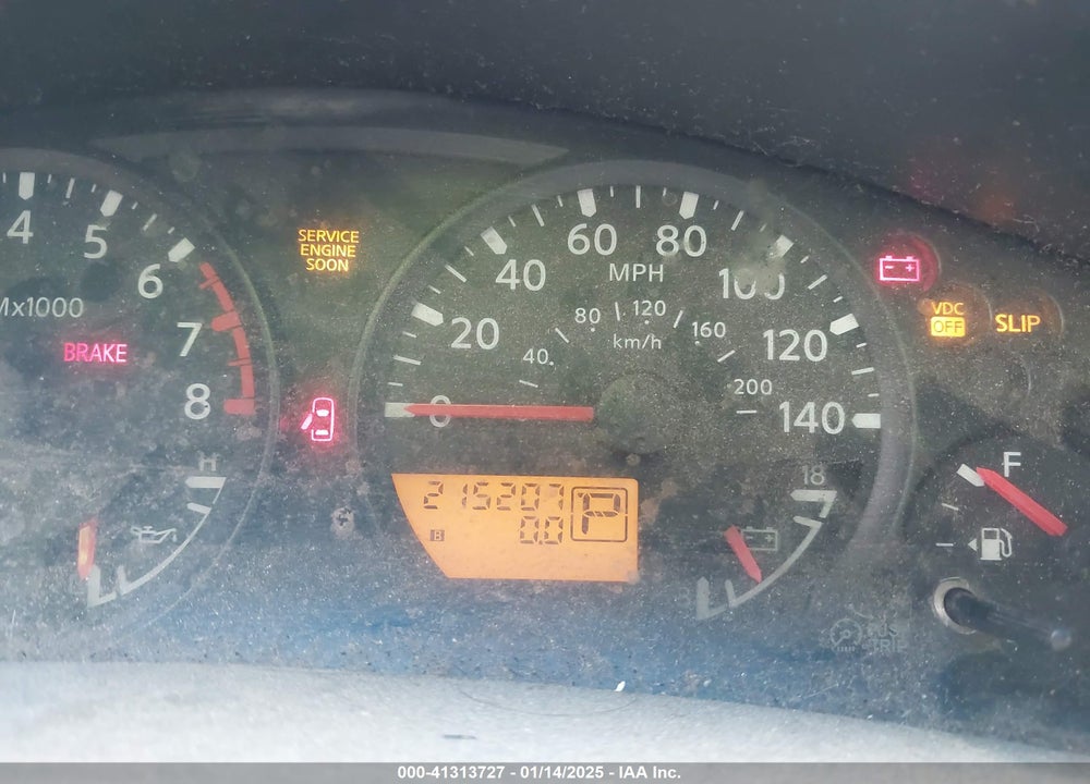 2008 NISSAN XTERRA S VIN: 5N1AN08U58C502599